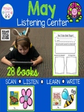 May QR Code Listening Centers with Comprehension Activities