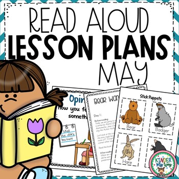 Preview of May Read Aloud Book Activities and Lesson Plans for Pre-K and Kindergarten