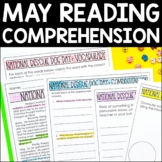 May Reading Comprehension Passages | Monthly Reading Passa