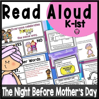 Preview of May Reading Comprehension and Activities - Mother’s Day Craft & Activities