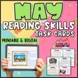May Reading Skills Task Cards