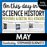 May Science History Bell Ringers | Printable & Digital