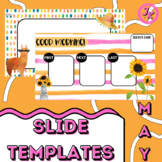 May Seasonal Slide Templates | Google Slides™ | Editable