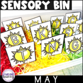 May Sensory Bin for Early Elementary - Spring Sensory Bin 