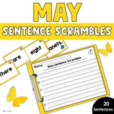 May Sentence Scrambles | Mixed Up Sentences