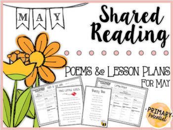 Preview of May Shared Reading: Poems and Lesson Plans
