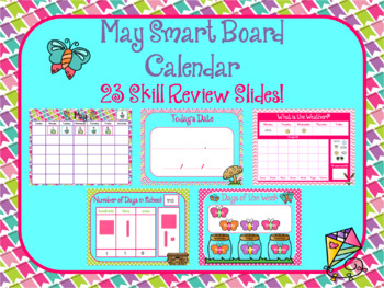 Preview of May Smart Board Calendar