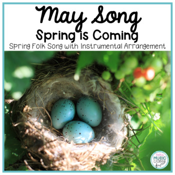 Preview of Spring Song for Kids - May Song, Folk Song with Instrumental Arrangement