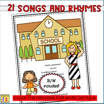 May Songs and Rhymes by KindyKats | Teachers Pay Teachers