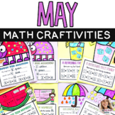 May Spring Math Crafts Adding Fact Families Teen Numbers