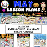 May (Spring)- Speech & Language Therapy Lesson Plans