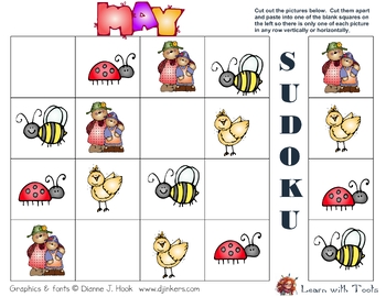Preview of May Sudoku
