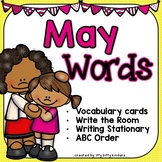 May Words - Vocabulary Cards