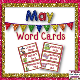 May Word Cards