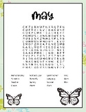 May Wordsearch