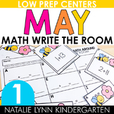 May Write the Room First Grade MATH Centers Spring Math Ce
