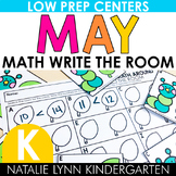 May Write the Room Kindergarten MATH Centers Spring Math Centers