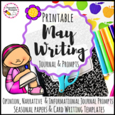 May Writing Prompts Journal