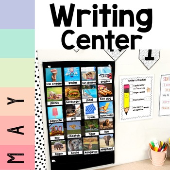 Preview of May Writing Center | Nonfiction Pictures | Zoo Animals | Real Pictures