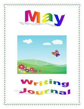 Preview of May Writing Jornal