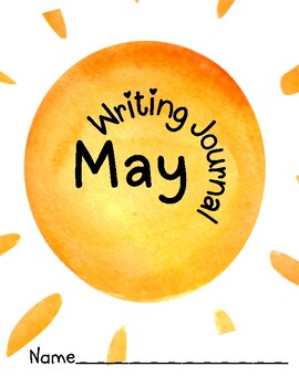 Preview of May Writing Journal