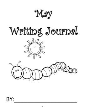 Preview of May Writing Journal