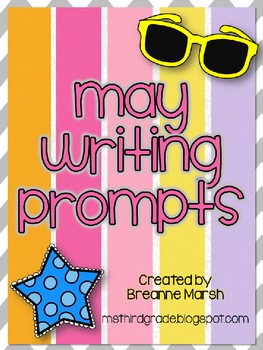 May Writing- Journal Prompts by Ms Third Grade | TPT