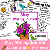 May writing prompts, Daily writing journal, 1st grade, 2nd