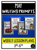 May Writing Prompts (for Class Books)