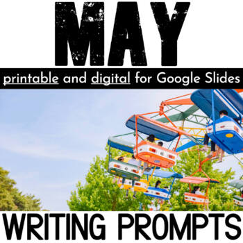Preview of May Writing Prompts