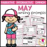 May Writing Prompts | Real-World/Draw & Write Formats | Ki