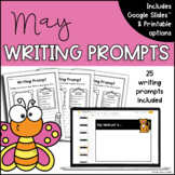 May Writing Prompts Second Grade Printable and Digital