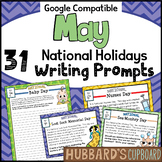 May Writing Prompts - May Activities - May National Days -