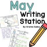 May Writing Station Activities