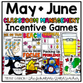 May and June End of the Year Classroom Behavior Management Games