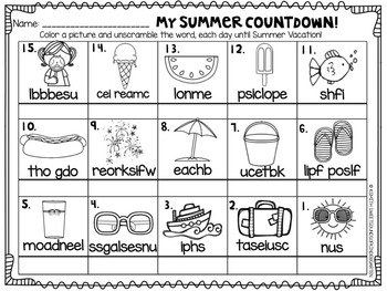 end of the year printables kindergarten by sweet sounds