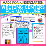 May and June Writing Centers for Kindergarten