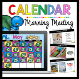 May calendar and morning meeting for kindergarten - Digita