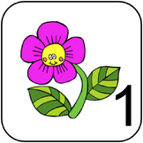 May (flower) Calendar Numbers!
