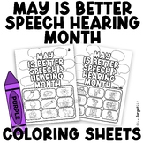 May is Better Speech & Hearing Month- Articulation and Lan