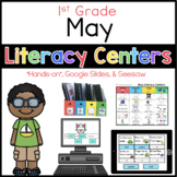 May Literacy Centers: 1st Grade