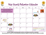 May snack calendar-editable