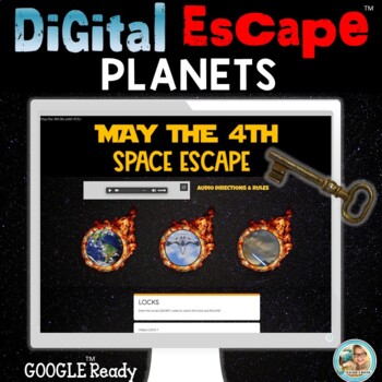 Preview of May the Fourth Be With YOU Digital Escape™ Room | PLANETS