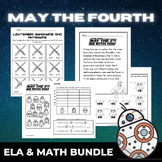 May the Fourth Be With You BUNDLE | Star Wars Day | ELA & 