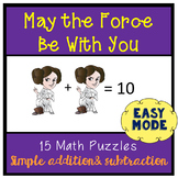 May the Fourth Be With You:  Math Puzzles with pictures