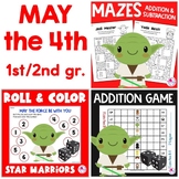 Star Wars Day Math | May the Fourth Be With You |Addition 