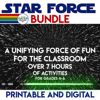 Preview of Star Wars Day Escape Rooms | May the Fourth Be With You Reading Passages | STEM