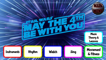 Preview of May the Fourth Music Activity Videos