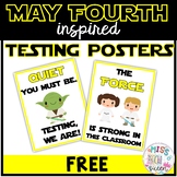 May the fourth be with you Test Posters
