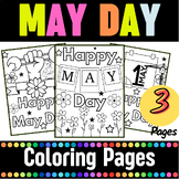 May Day Celebration coloring Pages | Happy Mayday Activity